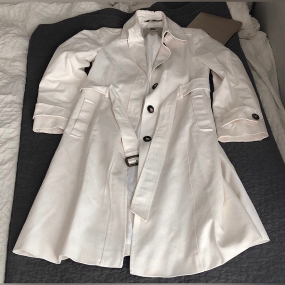 Burberry Lilith White Trench 12 - Picture 3 of 13